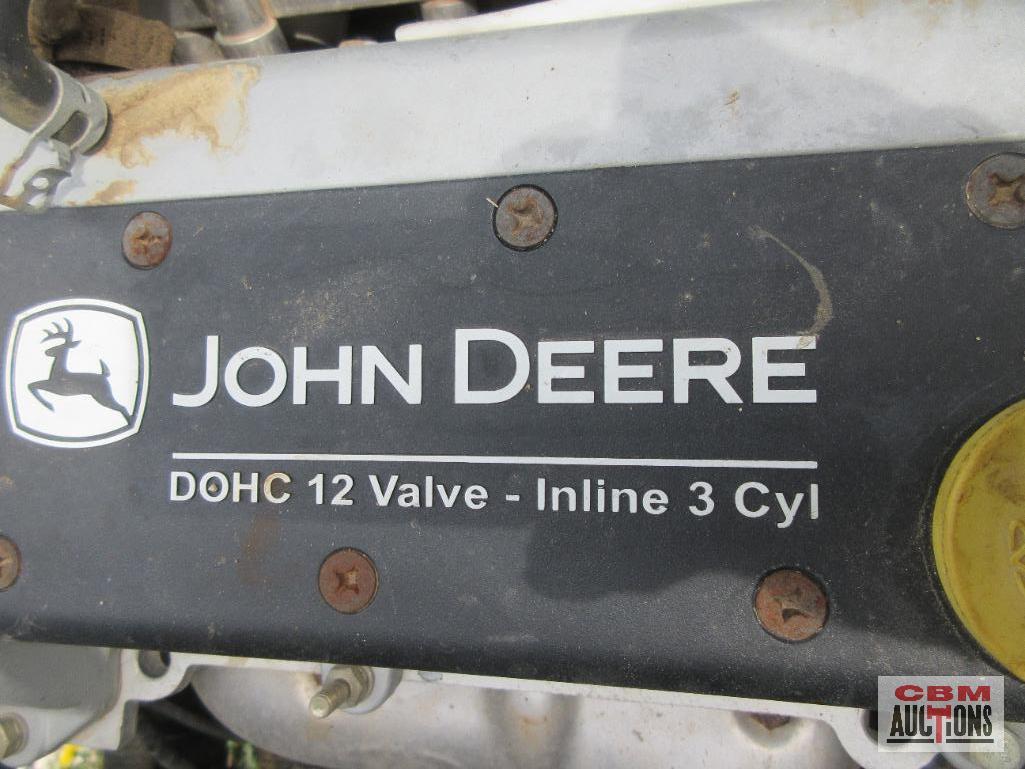 John Deere 825I XUV Gator, 4x4, 3 Cylinder, Gas, 5,389 Miles, 1,924 Hrs, Cab Only, Power Dump, Turn