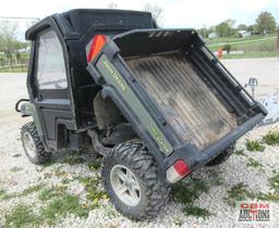 John Deere 825I XUV Gator, 4x4, 3 Cylinder, Gas, 5,389 Miles, 1,924 Hrs, Cab Only, Power Dump, Turn