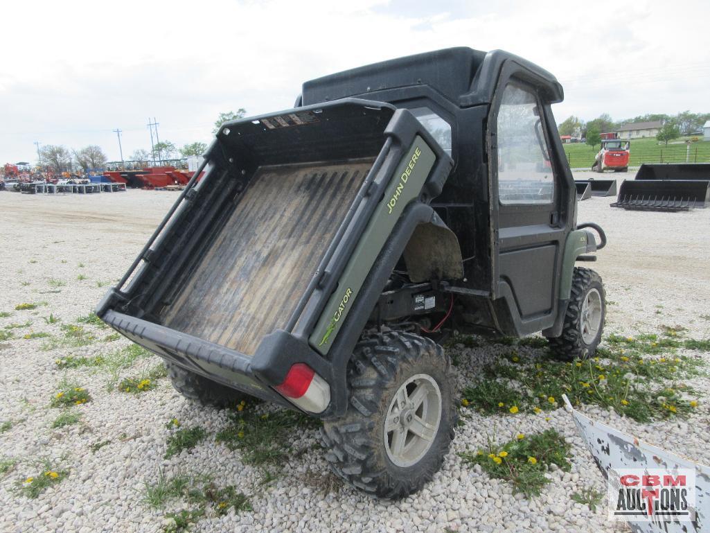 John Deere 825I XUV Gator, 4x4, 3 Cylinder, Gas, 5,389 Miles, 1,924 Hrs, Cab Only, Power Dump, Turn