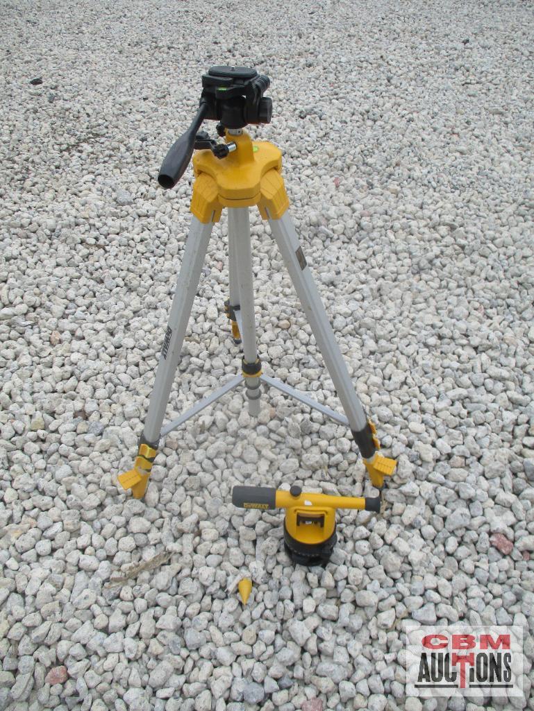 DeWalt Builders Laser Level DW090 w/Elevator Tripod DW0733 *B14