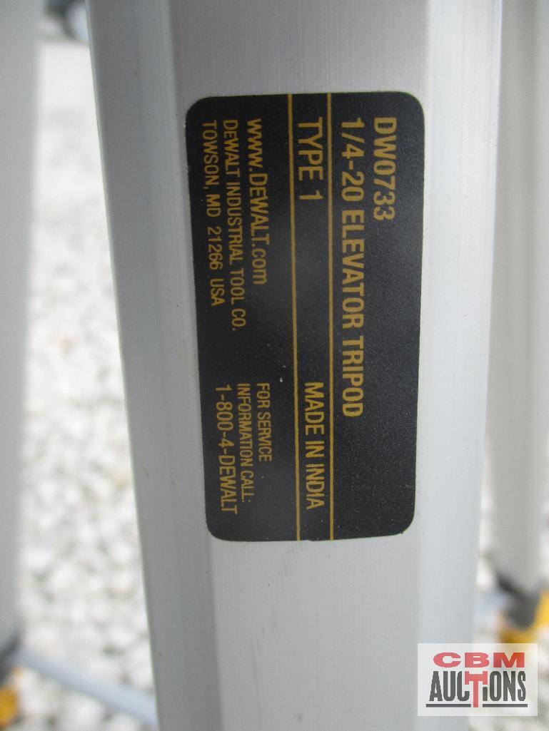 DeWalt Builders Laser Level DW090 w/Elevator Tripod DW0733 *B14