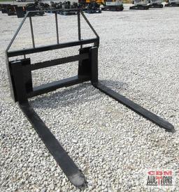 AGT SAII100 48" Skid Steer Pallet Forks 4K S#504A