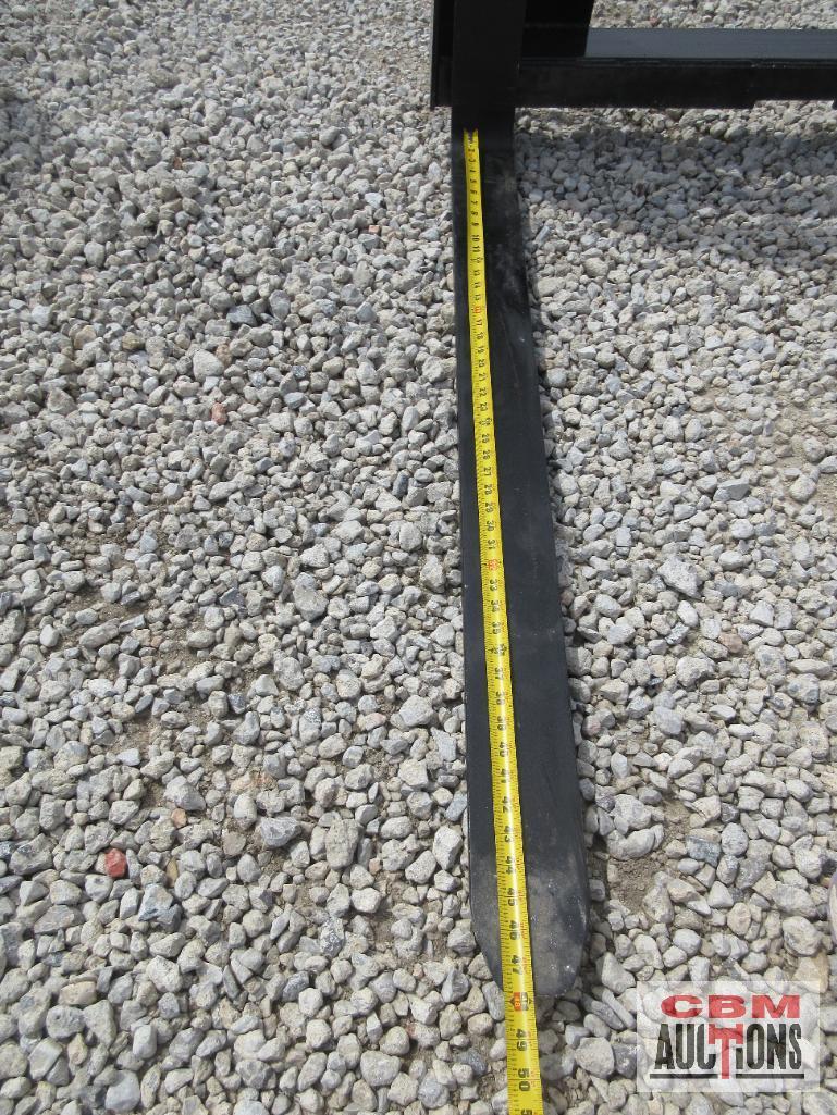 AGT SAII100 48" Skid Steer Pallet Forks 4K S#504A