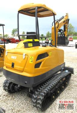 AGT MX50R 2.5 Ton Mini Excavator, 30hp Gas, Open Station ROPS, Dual Individual Pilot Controls, Swing