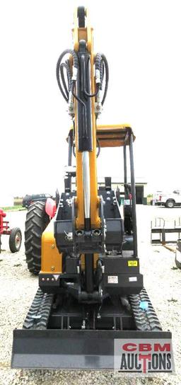 AGT MX50R 2.5 Ton Mini Excavator, 30hp Gas, Open Station ROPS, Dual Individual Pilot Controls, Swing