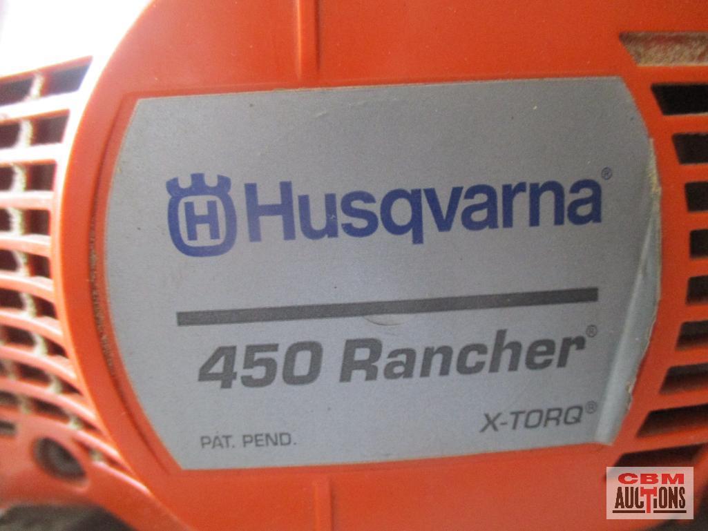 Husqvarna 450 Rancher Chain Saw With 20" Bar (Runs) *E20