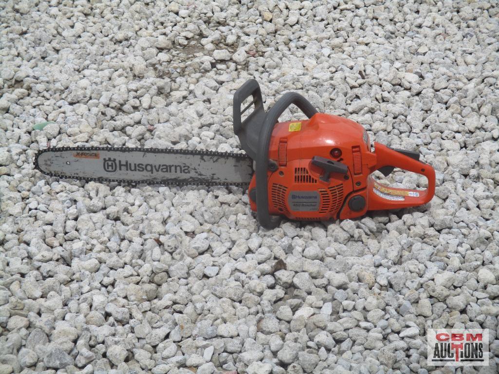 Husqvarna 450 Rancher Chain Saw With 20" Bar (Runs) *E20
