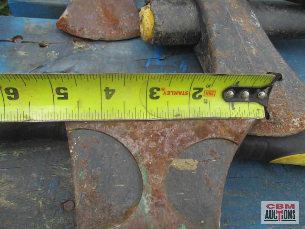 Pallet of Hand Tools Shovels, Rakes, Ax, Pitch Fork Ect.