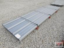 12' Galvannealed 24 ga Barn Metal Panel 36" Coverage 50+/- Pcs