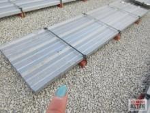 12' Galvannealed 24 ga Barn Metal Panel 36" Coverage 50+/- Pcs