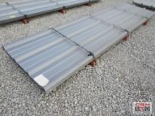 12' Galvannealed 24 ga Barn Metal Panel 36" Coverage 50+/- Pcs