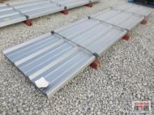 12' Galvannealed 24 ga Barn Metal Panel 36" Coverage 50+/- Pcs