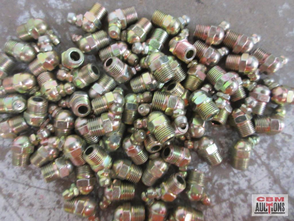 MIze Z865A 50pc 1/8" PT 65 Deg Grease Zerks