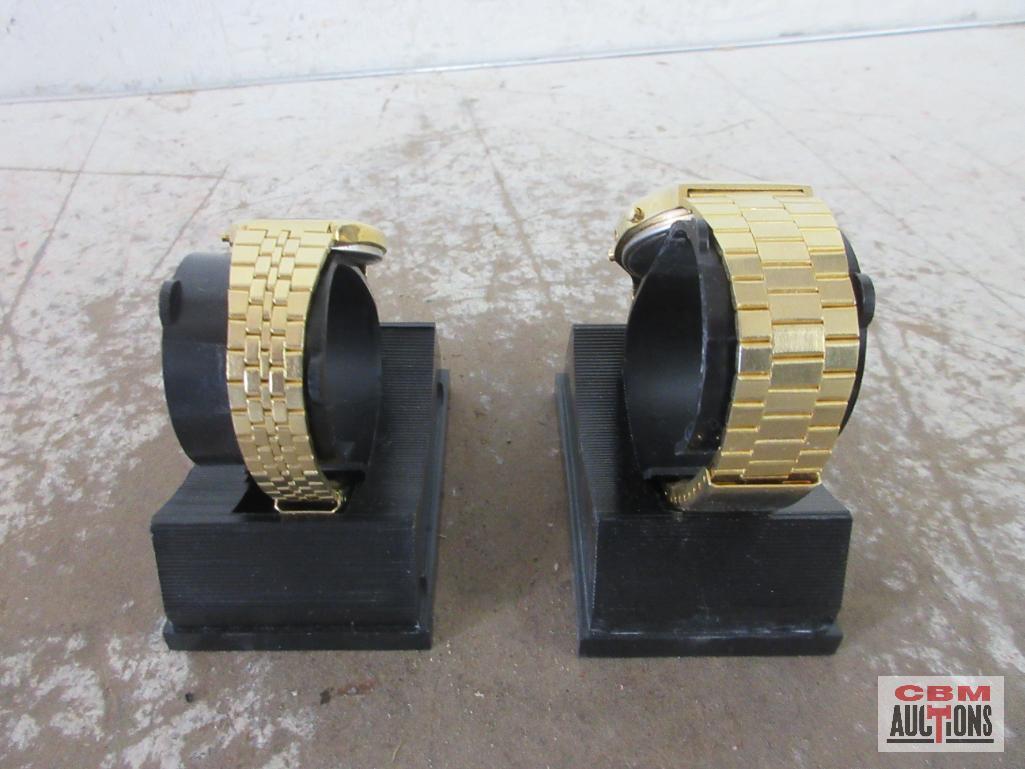 2' Tri-Tap Extension Cords, Cord Winders, 2pc Scissor Sets, His & Her Watches & misc.