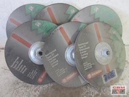 Metabo 55672 9" x 1/4" x 5/8"-11 Depressed Center Cutting Wheels - Set of 6