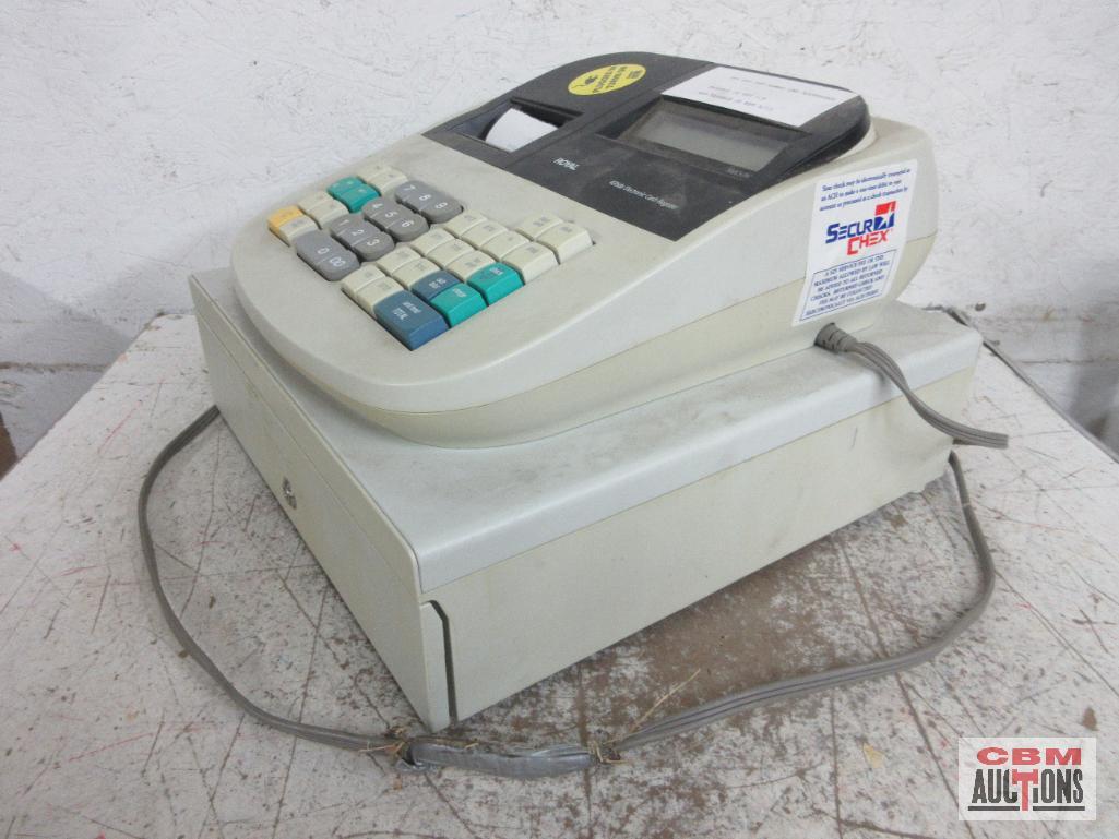 Royal 435dx Electronic Cash Register - Runs - No Keys