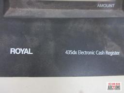 Royal 435dx Electronic Cash Register - Runs - No Keys