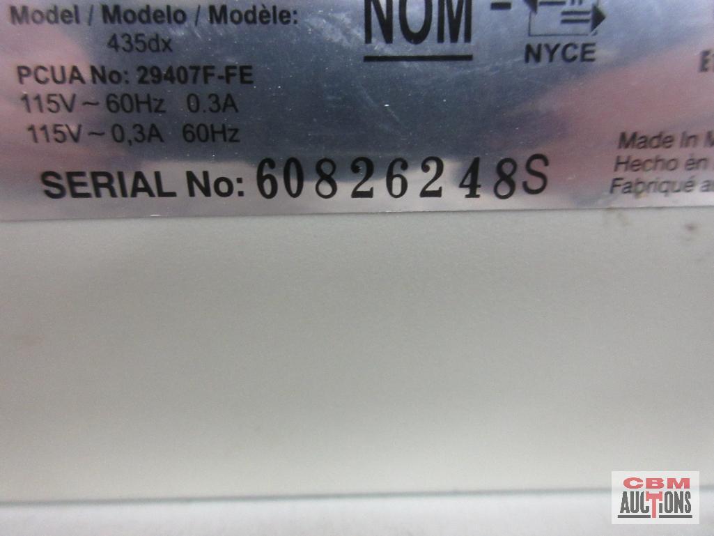 Royal 435dx Electronic Cash Register - Runs - No Keys