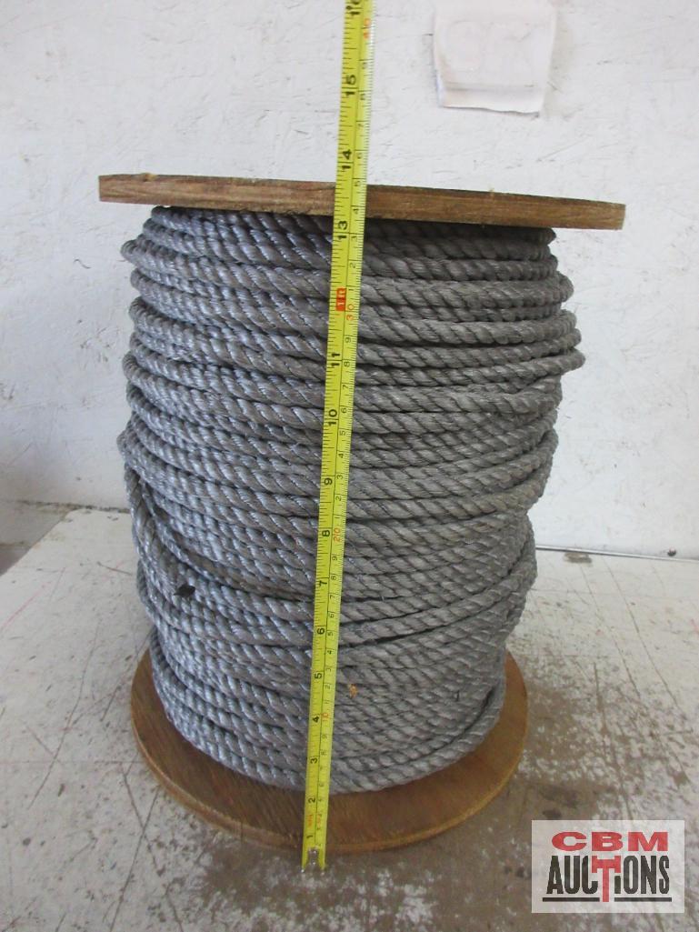 Spool of Gray Split Film Rope 600' (+/-)