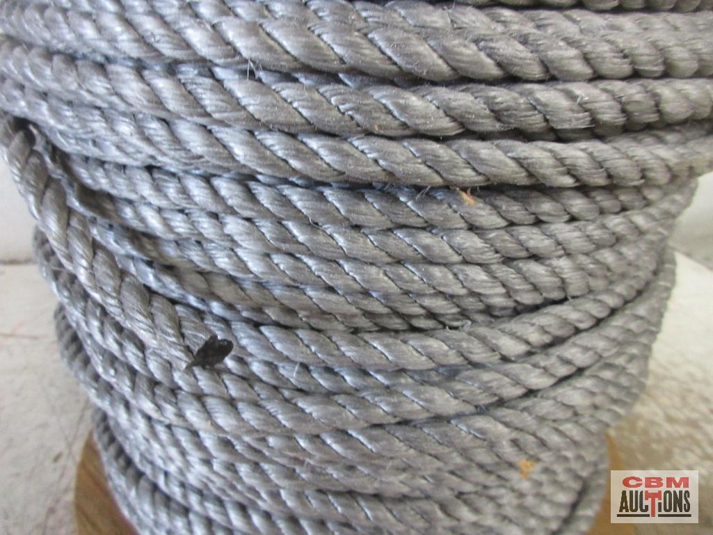 Spool of Gray Split Film Rope 600' (+/-)