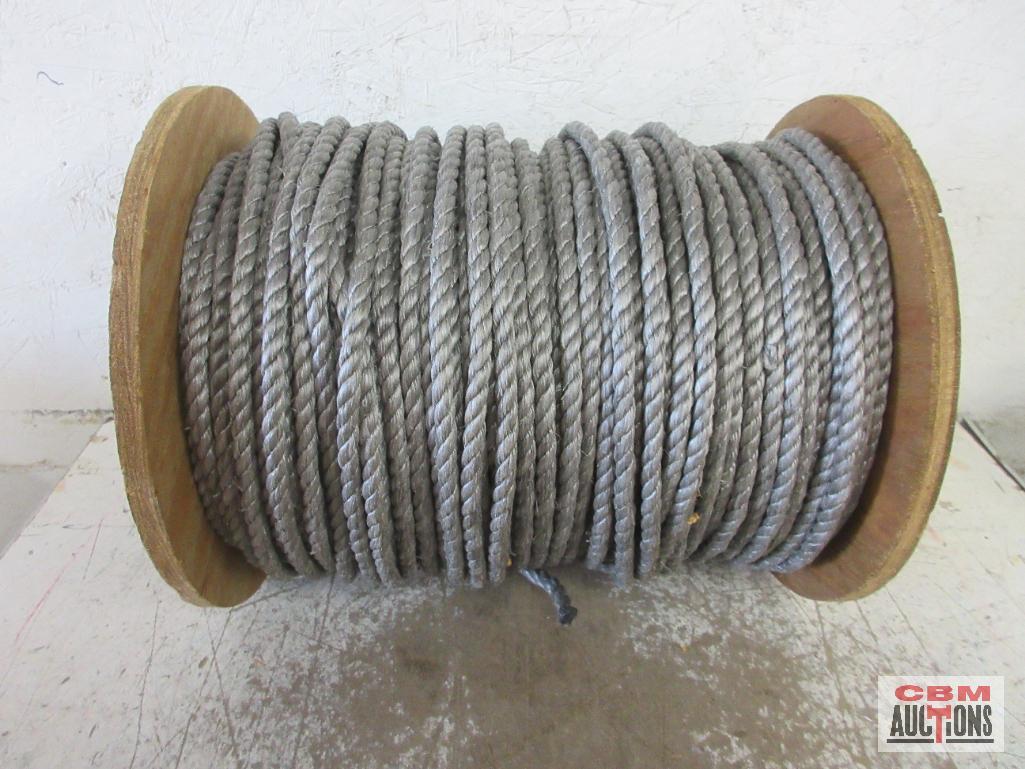 Spool of Gray Split Film Rope 600' (+/-)