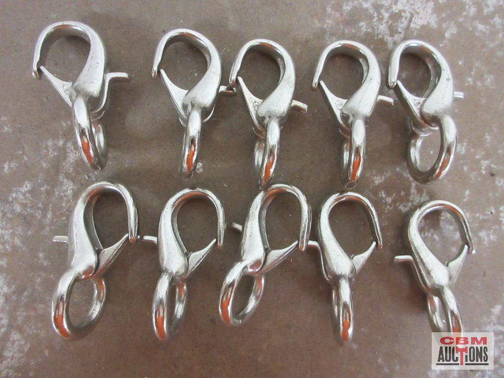 #105 _ 5/8" Lobster Claw Snaps - Set of 10