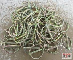 DHH21920 1/4" x 1-9/16" Lynch Pins - Set of 50(+/-)