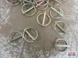 DHH21920 1/4" x 1-9/16" Lynch Pins - Set of 50(+/-)