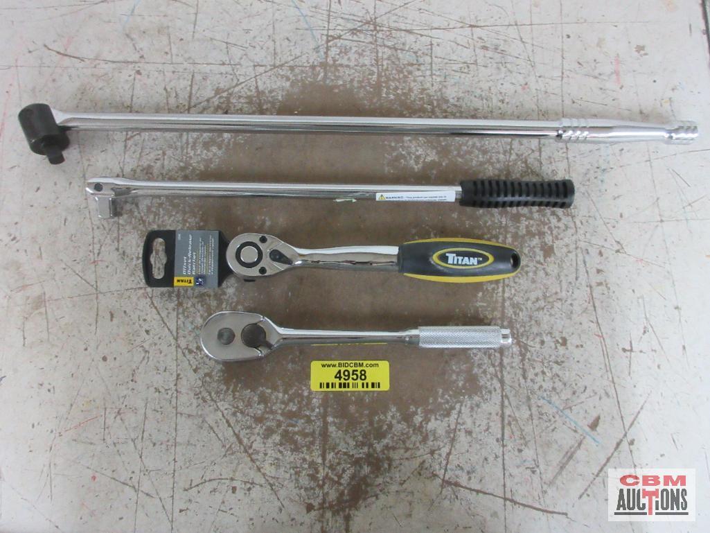 1/2" Ratchet 1/2" Drive x 17" Breaker Bar 1/2" Drive x 25" Breaker Bar Titan 1/2" Offset Quick