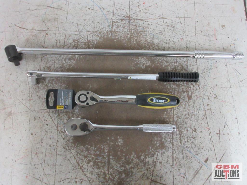 1/2" Ratchet 1/2" Drive x 17" Breaker Bar 1/2" Drive x 25" Breaker Bar Titan 1/2" Offset Quick