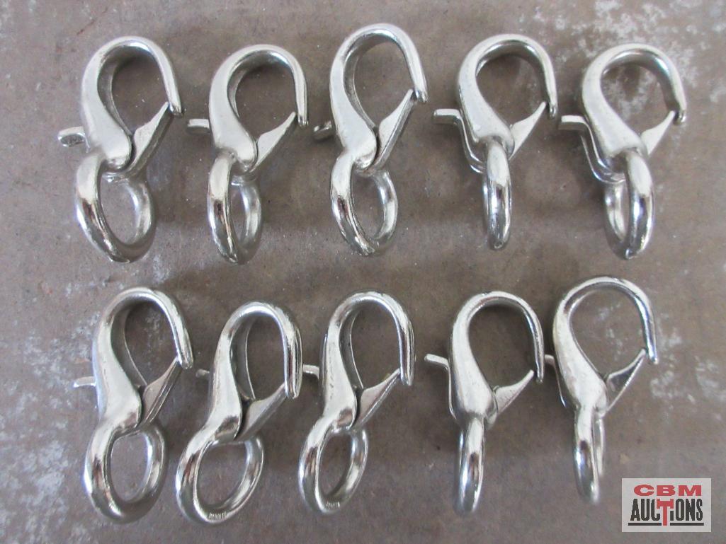 #105 _ 5/8" Lobster Claw Snaps - Set of 10