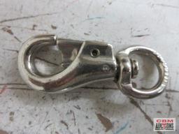 #3142 _ 7/8" Bull Snaps w/ Swivel End - Set of 10