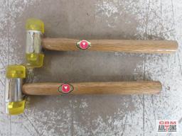 Yellow Double Face Hammers - Set of 2
