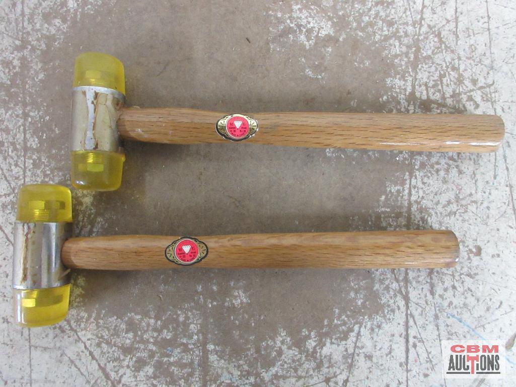 Yellow Double Face Hammers - Set of 2