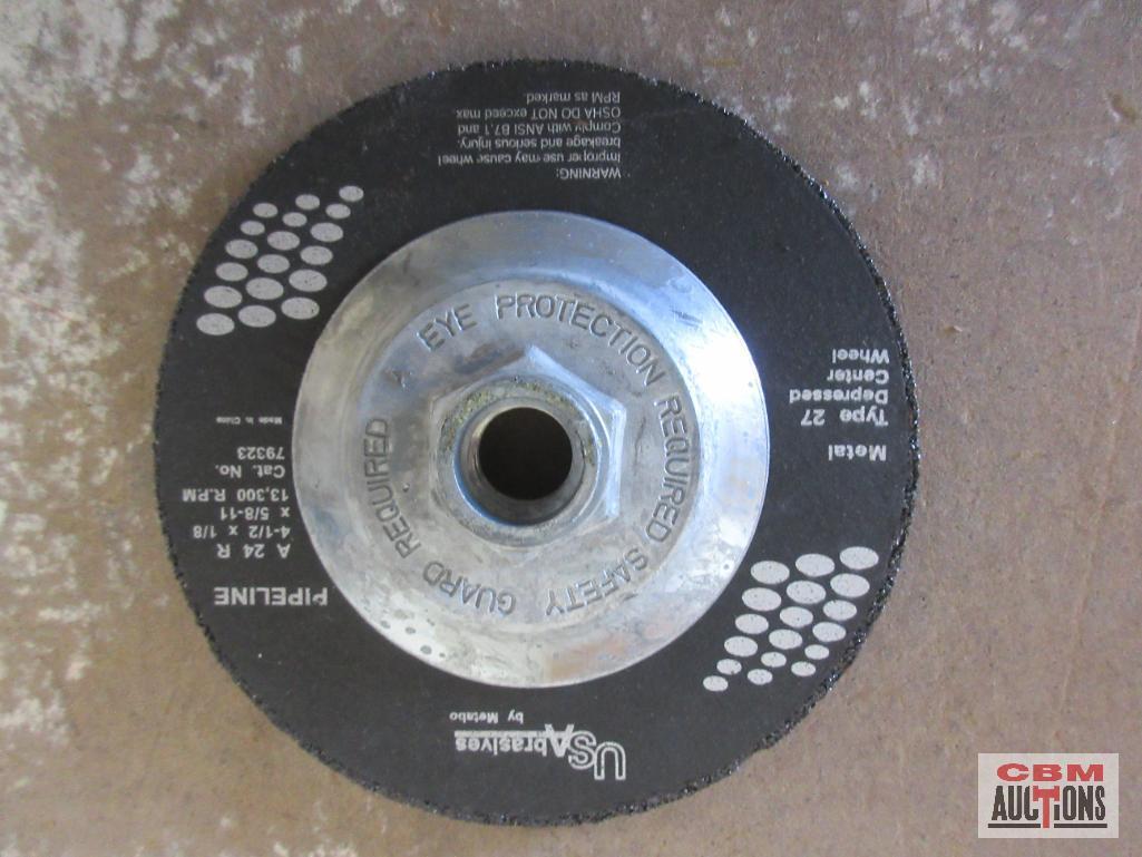 Metabo 79323 4-1/2" x 1/8" x 5/8"-11 Depressed Center Grinding Wheels - Set of 10(+/-)