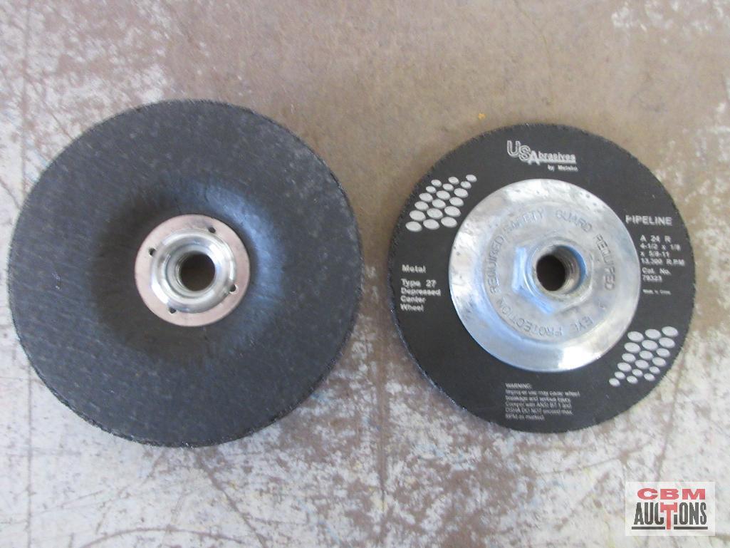 Metabo 79323 4-1/2" x 1/8" x 5/8"-11 Depressed Center Grinding Wheels - Set of 10(+/-)
