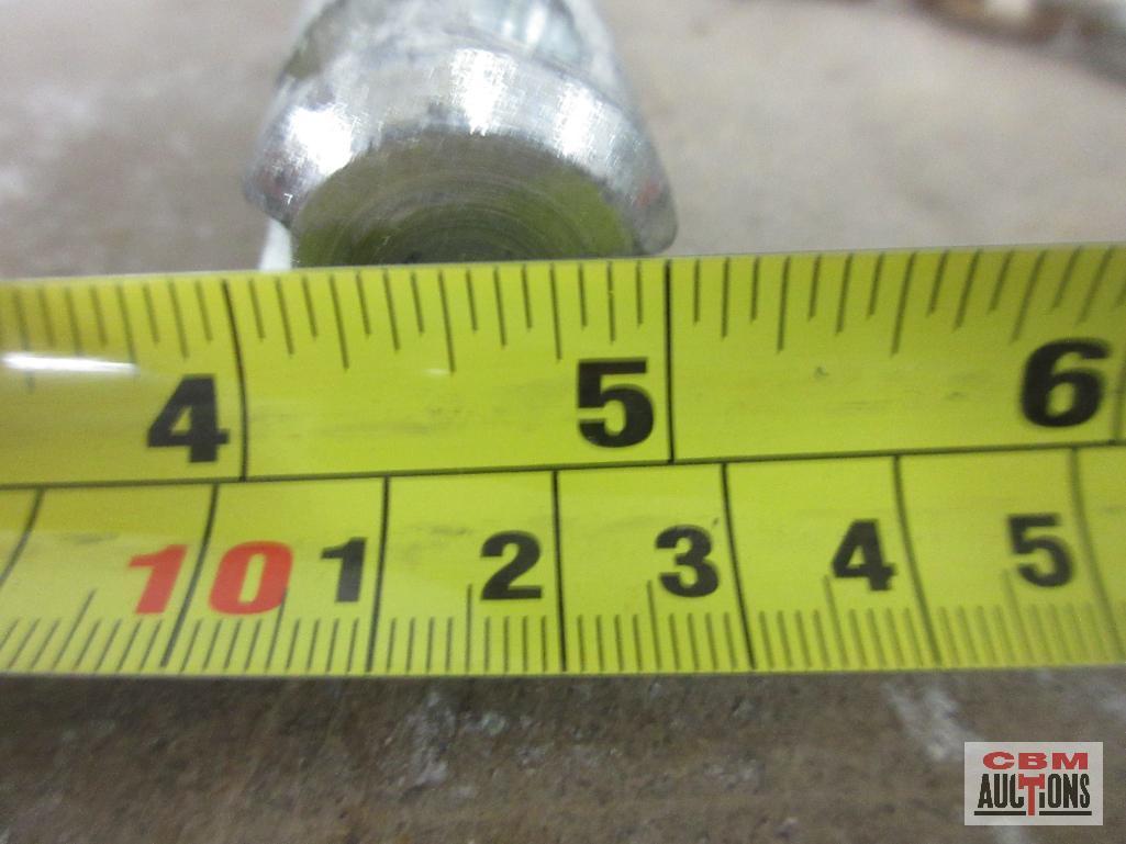 1-1/8" x 8" Hitch Pin w/ Lock Nut & Chain
