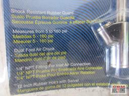 Heavy Duty Tire Gauge & Inflator, 1/4" NPT, Measures 5 to 160 psi