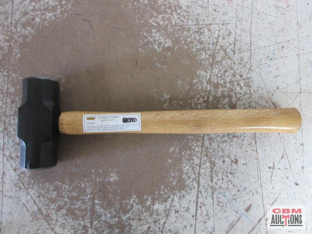 Wisdom 4lb Cross Pein Hammer & 3lb Sledge Hammer