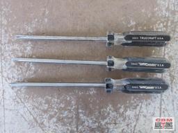 Truecraft 5003 3pc Screwdriver Set & Ball Pein Hammer