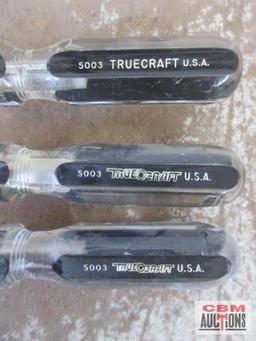 Truecraft 5003 3pc Screwdriver Set & Ball Pein Hammer