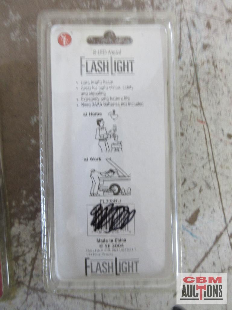 8pc Flashlight Set