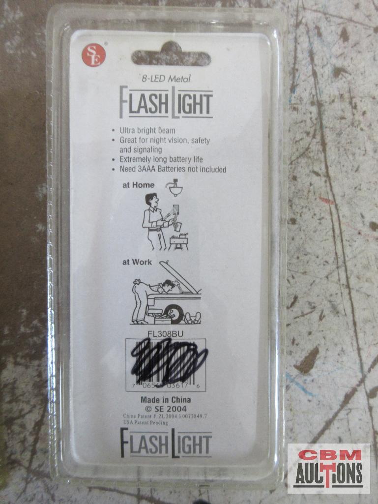8pc Flashlight Set