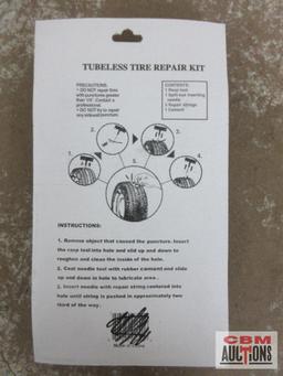 A-1 Auto Parts 8601 Tireless Tire Repair Kits - Set of 12(+/-)