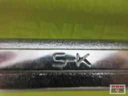 SK Tools (USA) 19mm Combination Wrenches Set of 7 w/ Ernst Wrench Rack