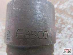 Easco 4pc 3/4" Drive, 6pt Impact Socket Set - USA 1", 1", 1-1/16" & 1-3/8"