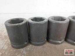 Easco 5pc 3/4" Drive, 6pt, SAE Impact Socket Set - USA 1", 1", 1-1/16", 1-1/4", 1-3/8"