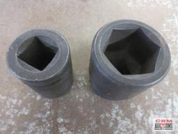 Easco 5pc 3/4" Drive, 6pt, SAE Impact Socket Set - USA 1", 1", 1-1/16", 1-1/4", 1-3/8"