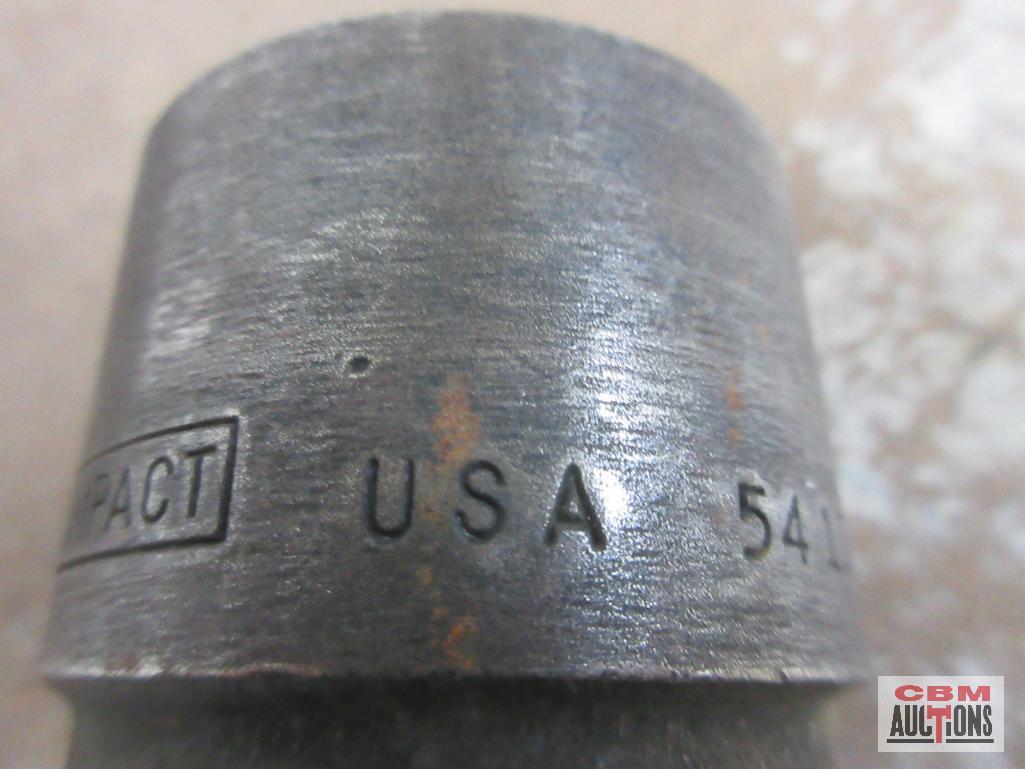 Easco 5pc 3/4" Drive, 6pt, SAE Impact Socket Set - USA 1", 1", 1-1/16", 1-1/4", 1-3/8"