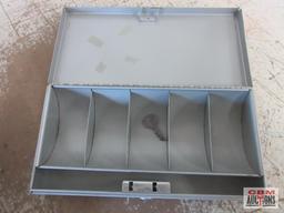 Curmanco Metal Cash Boxes w/ Keys - Set of 2